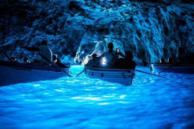 Island Boat Tour with Blue Grotto Stop