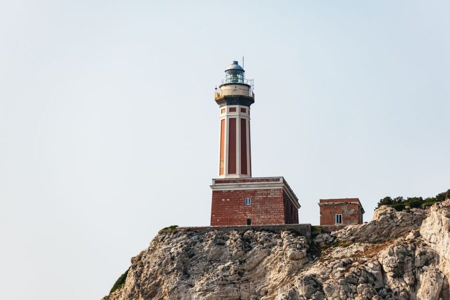 Capri: Island Boat Trip with Grottos - White Grotto, Green Grotto, and the coastal caves