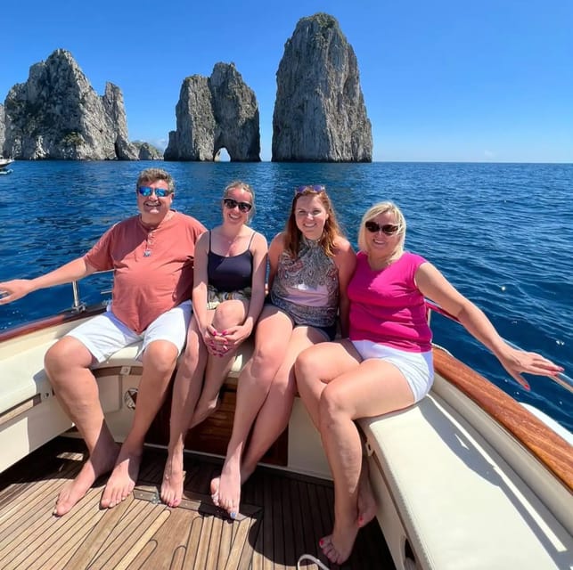 Capri: Scenic Boat Tour with Swimming, Limoncello & Snack - The value of $79 for two hours