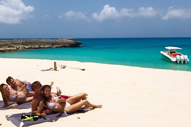 Captain Bob Speed Boat, Snorkeling, Beach Tour & Lunch St Maarten - Tintamarre Island: turtles, stingrays, and open water