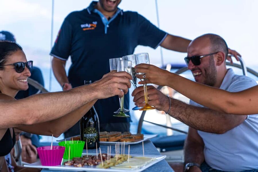 Catania: Cyclops Coast Cruise with Appetizer & Snorkeling - Sailing depends on the wind