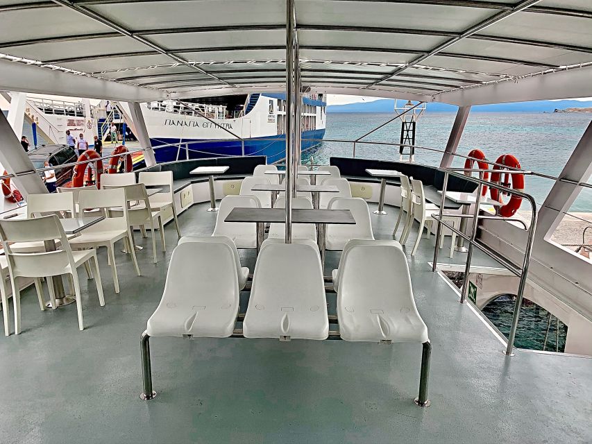 Chalkidiki: Blue Lagoon & Ammouliani Island Cruise & Lunch - The Blue Lagoon stop near Diaporos