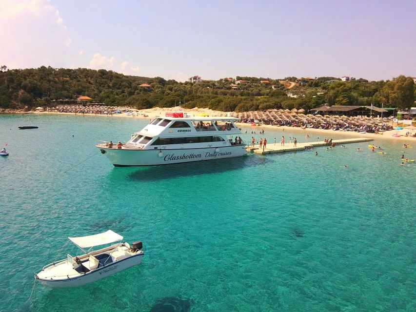 Chalkidiki: Blue Lagoon & Ammouliani Island Cruise & Lunch - A Greek barbecue lunch on the water