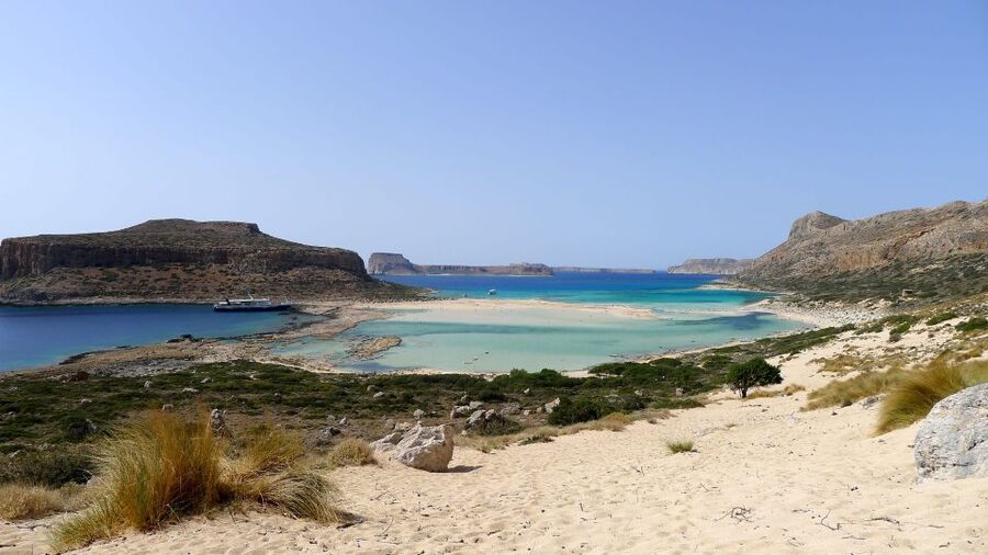 Chania/Almyrida: Balos Gramvousa Day Trip with Boat Ticket - Kissamos Port and the big ferry