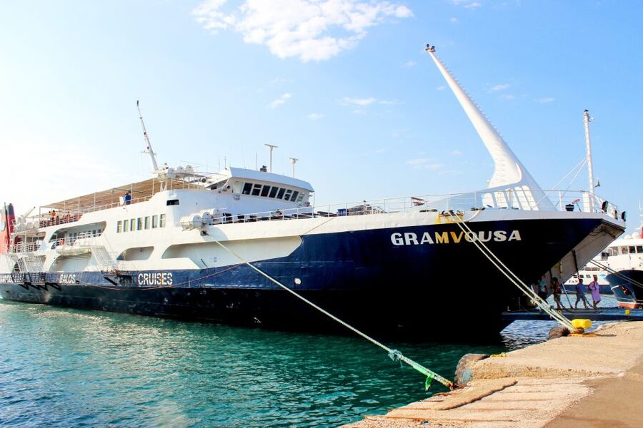 Chania Areas/Kalyves:Gramvousa Island & Balos,Boat Tkt Extra - Pickup from Chania, Kalyves, and nearby resorts