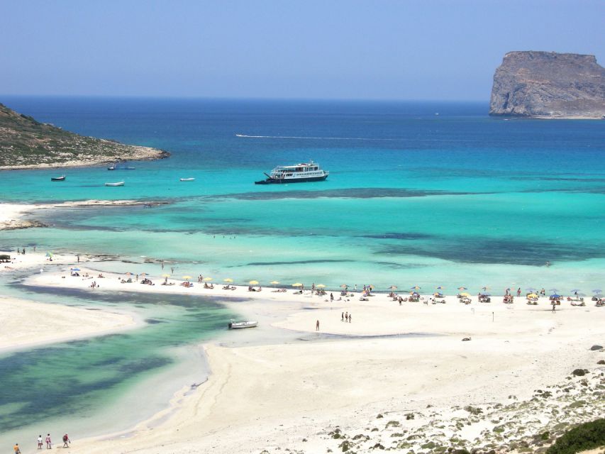 Chania/Rethymno: Balos & Gramvousa With Pickup & Boat Ticket - Balos Lagoon and its famous water