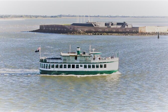 Charleston Harbor History Day-Time or Sunset Boat Cruise - The Battery, St. Michael’s, and old Charleston from offshore