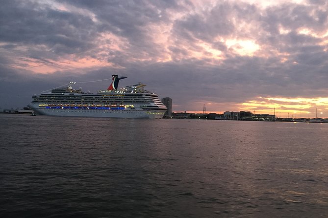 Charleston Harbor Sunset Cruise - The Ravenel Bridge and the Harbor Route
