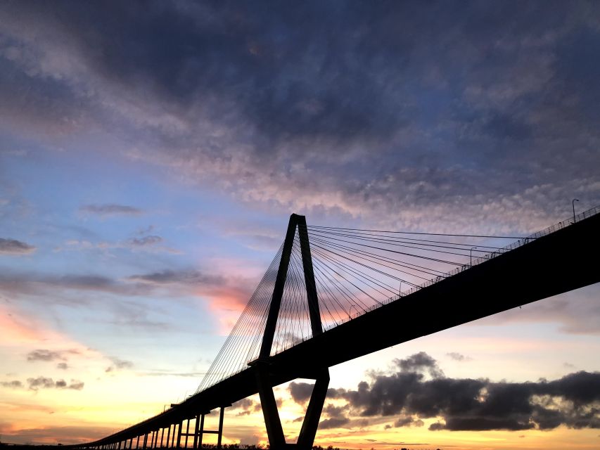 Charleston: Sunset Harbor Cruise - Leaving from the Maritime Center