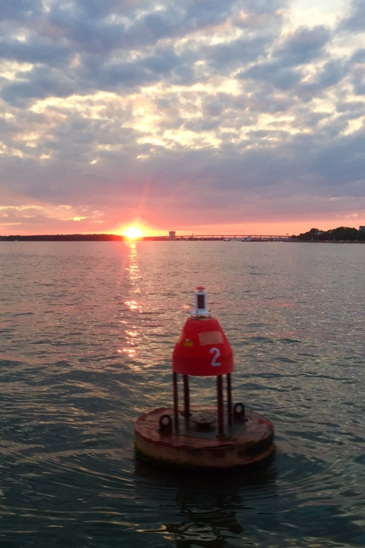 Charleston: Sunset Harbor Cruise - Crew style: music, stories, and a social mood