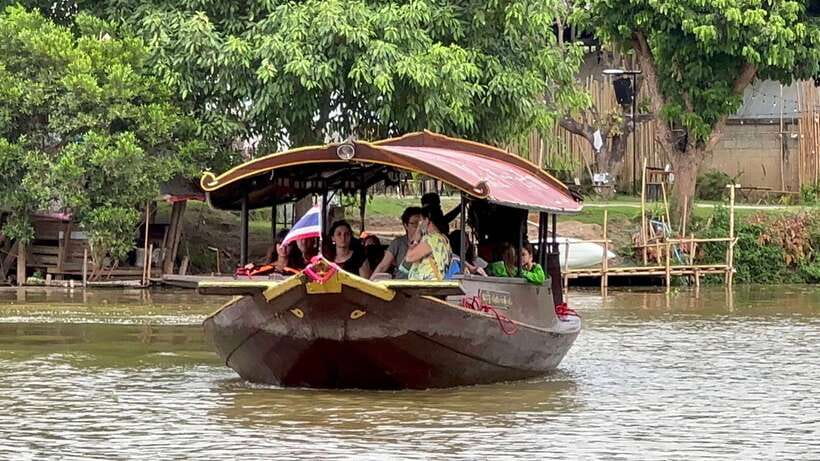 Chiang Mai: Mae Ping River Cruise & Optional Transfer - A different view of Chiang Mai from the Mae Ping