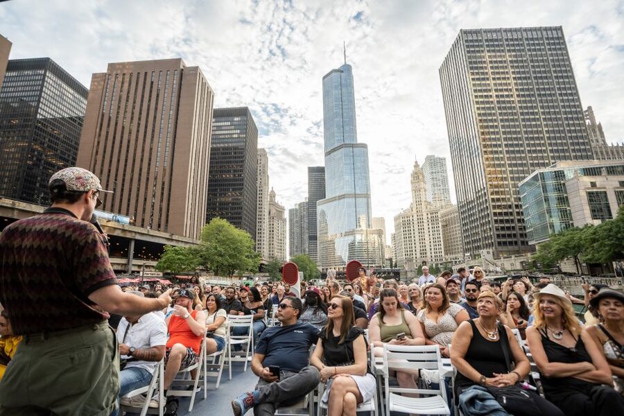 Chicago: 1.5-Hour Scenic Sunset Lake Cruise - Sunset from Lake Michigan