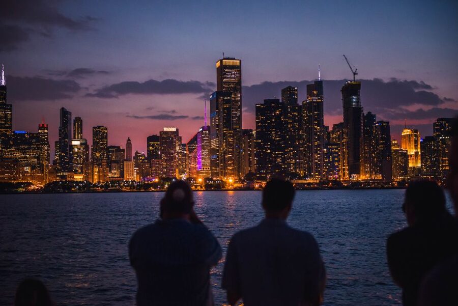 Chicago by Night River and Lake Cruise - Food, drinks, and comfort aboard