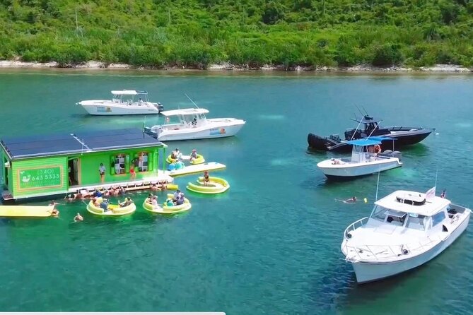 Circle the Island of St. John | Lunch stop at Lime Out (Taco Boat) - Lunch at Lime Out, the floating taco boat