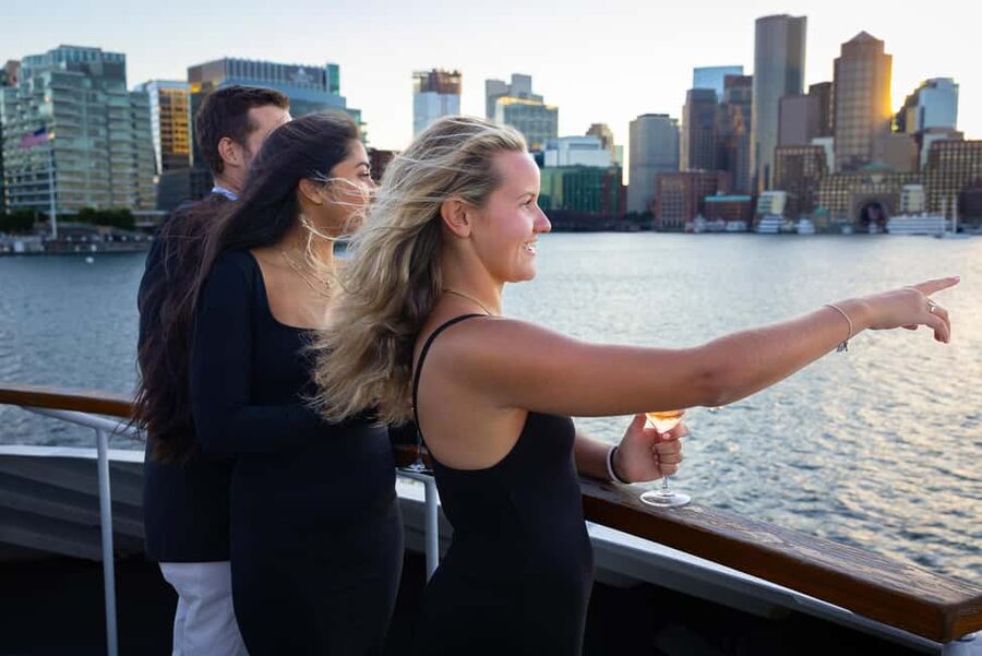 City Cruises Boston: Harbor Buffet Lunch or Dinner Cruise - Finding the best view on Spirit of Boston