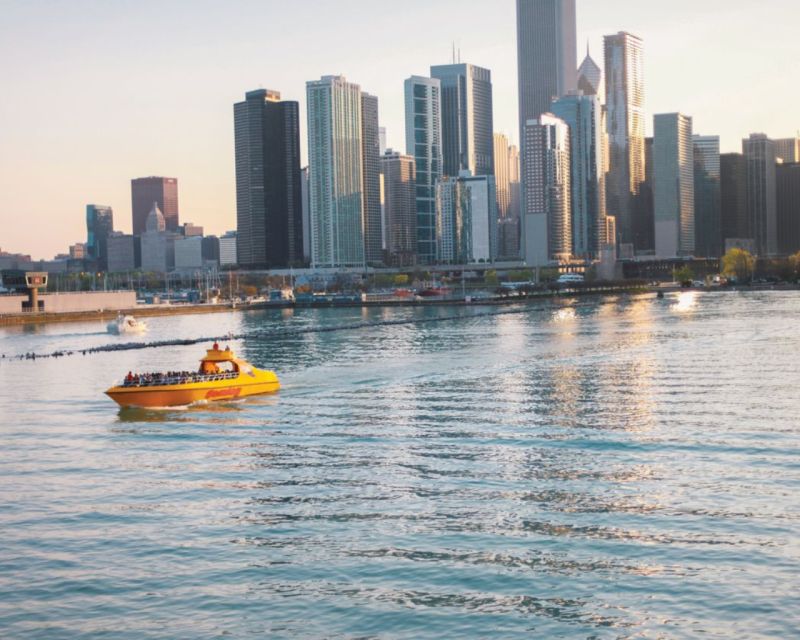 City Cruises Chicago: 75-min Speedboat Architecture Cruise - Trump Tower, Lake Point Tower, and the return toward the lake