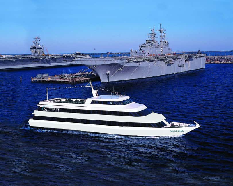 City Cruises Norfolk: Lunch, Brunch, or Dinner Buffet Cruise - Setting sail on the Spirit of Norfolk