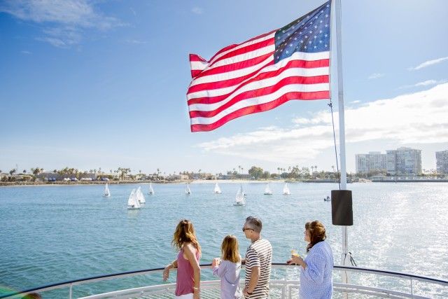City Cruises San Diego: Best of the Bay Scenic Harbor Tour - The Coronado Bridge and the return toward downtown