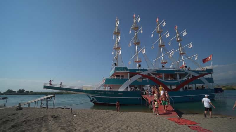 City of Side: Boat Tour on the Manavgat River w/ Bazaar Trip - What the three-level boat offers