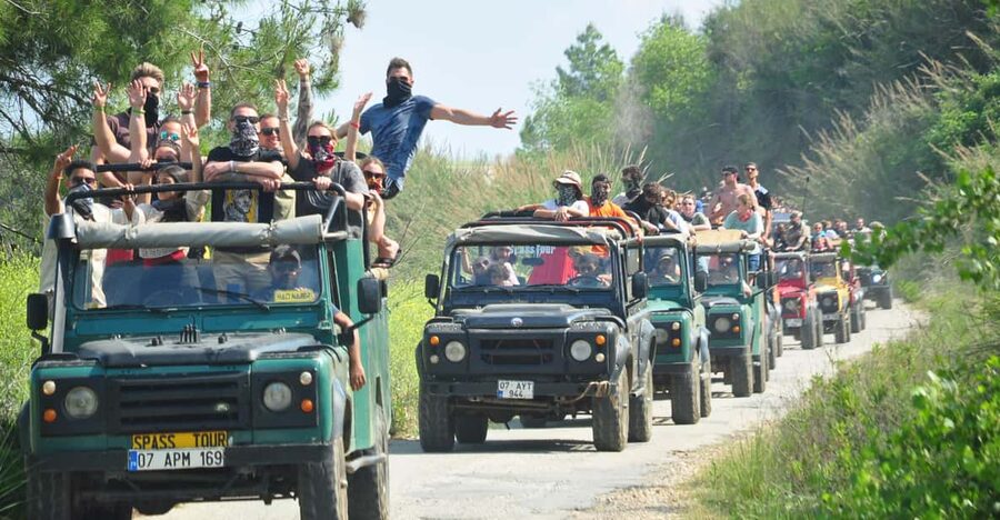 City of Side: Jeep Safari & Green Lake Boat Trip with Lunch - A $19 day from Side into the Taurus Mountains
