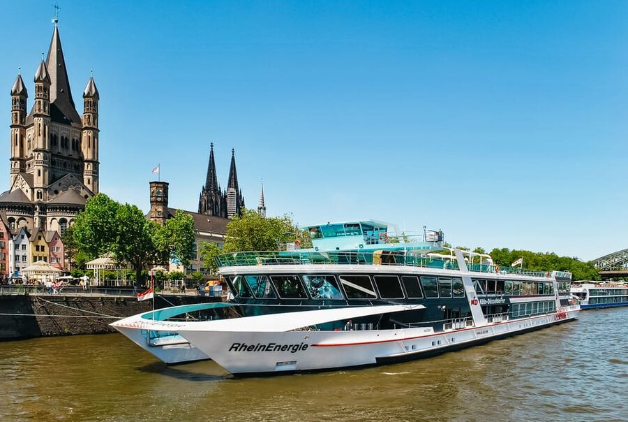 Cologne: Panoramic City Cruise - Cologne Cathedral looks best from the water