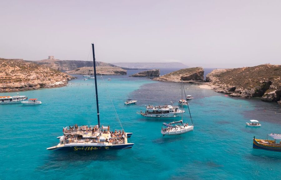 Comino: Blue Lagoon Catamaran Cruise with Lunch and Open Bar - Finding the Spirit of Malta in Sliema