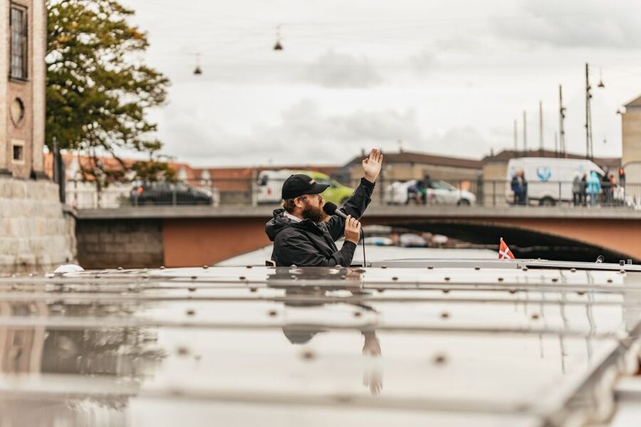 Copenhagen: Canal Cruise with Guide - The Playhouse and Opera House add a modern note