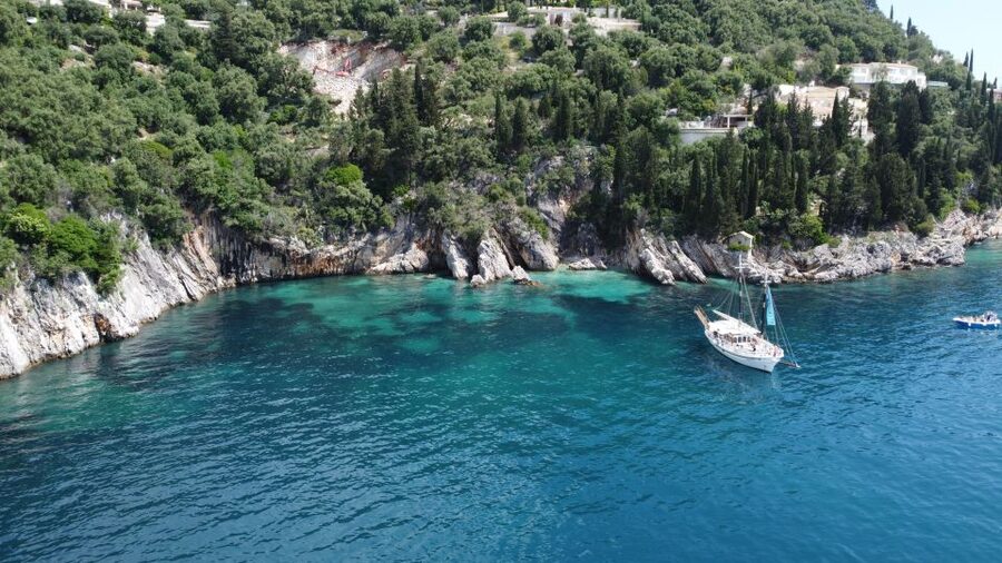 Corfu Town: Full-Day Cruise with Lunch, Drinks & Swim Stops - Eremitis Forest and the two-hour main stop