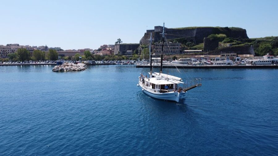 Corfu Town: Full-Day Cruise with Lunch, Drinks & Swim Stops - The second secret stop and the return to Corfu