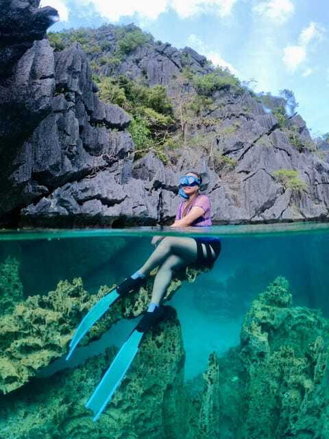 Coron: Private Boat Hire with Guided Tour and Lunch on Beach - Barracuda Lake and the underwater world