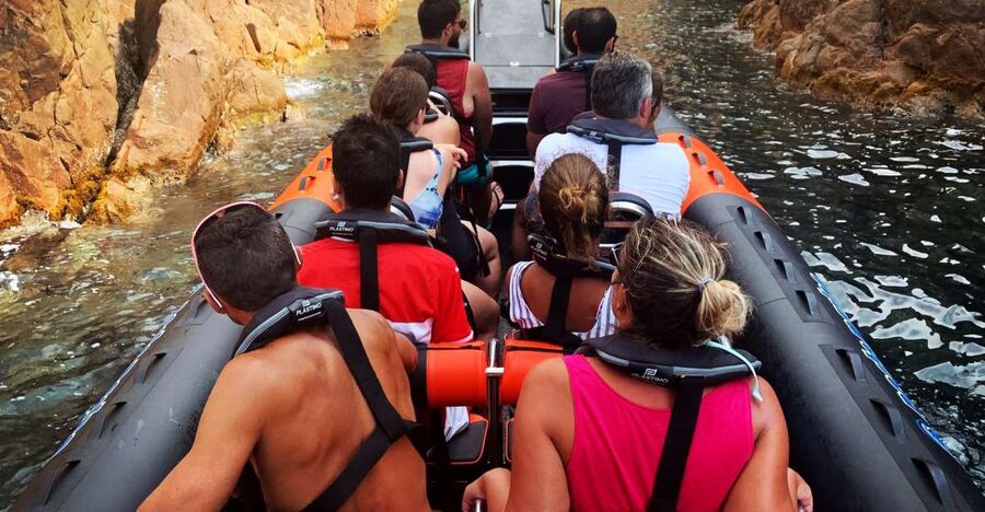 Corsica: Piana Calanques and Caves by Boat - Slipping into the marine caves