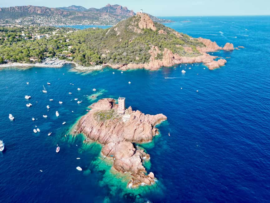 Côte d'Azur: Evening Catamaran Cruise with Aperitif - Leaving the port and settling into the boat