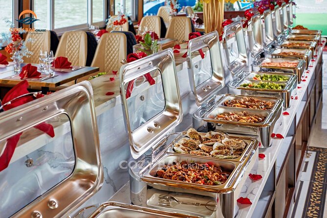 Cozy Bay Halong 5-Star Day Cruise, Buffet, Cave, Kayak, Swimming - Kayaking or bamboo boat through Hung Luon