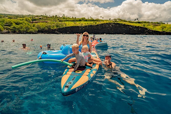 Deluxe Snorkel & Dolphin Watch Aboard a Luxury Catamaran from Kailua-Kona - Leaving from Kailua Pier