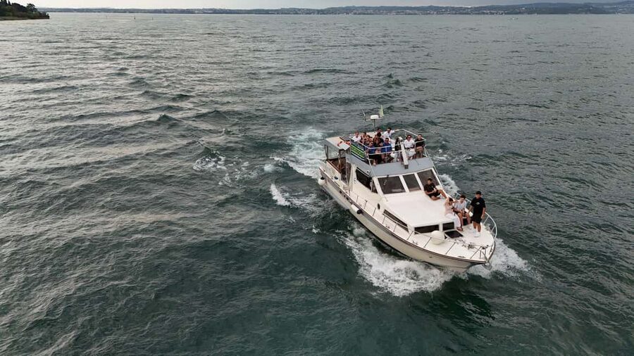 Desenzano del Garda: Sunset Boat Trip at Sunset with Drink - Finding the boat at Desenzano harbor