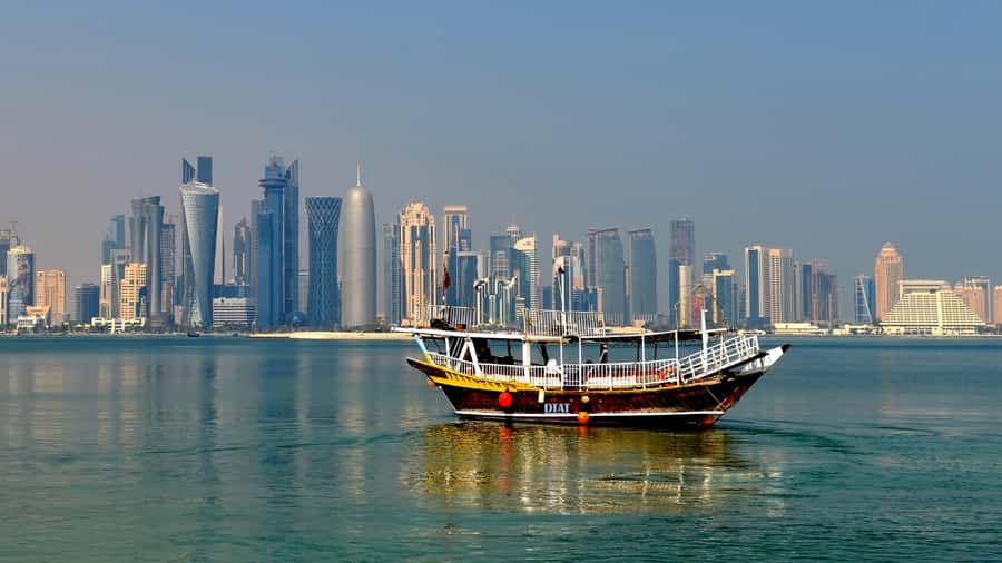 Doha: City Highlights Tour and Traditional Dhow Boat Cruise - The 30-minute dhow cruise
