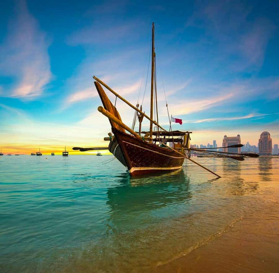 Doha: Sunset Experience, Traditional Dhow Cruise with Dinner - Dinner onboard, or cruise without food