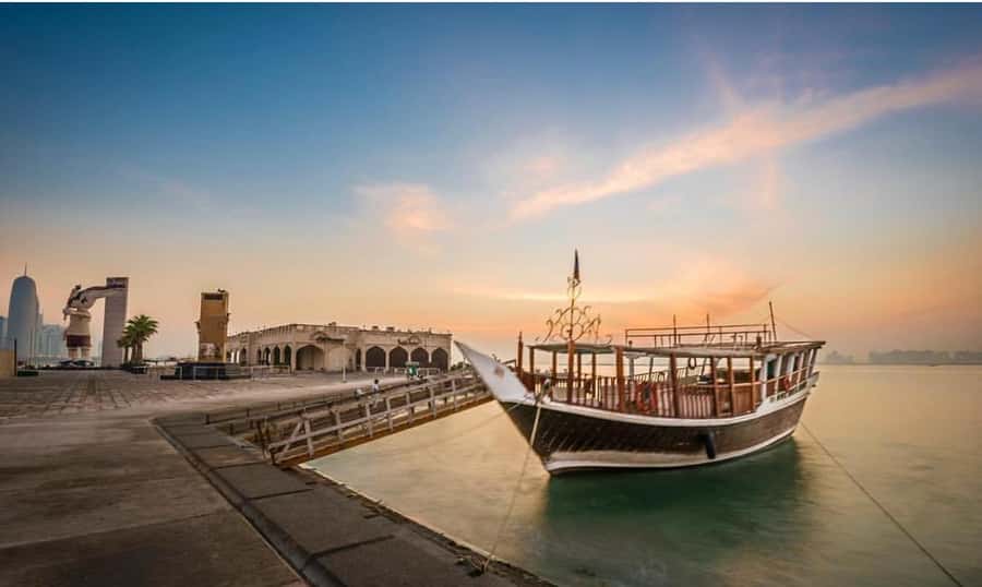 Doha: Sunset Experience, Traditional Dhow Cruise with Dinner - Meeting at the Museum of Islamic Art
