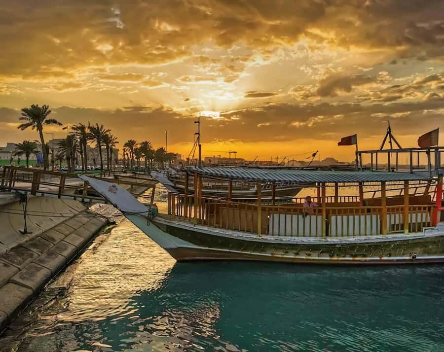 Doha: Sunset Experience, Traditional Dhow Cruise with Dinner - What the route includes