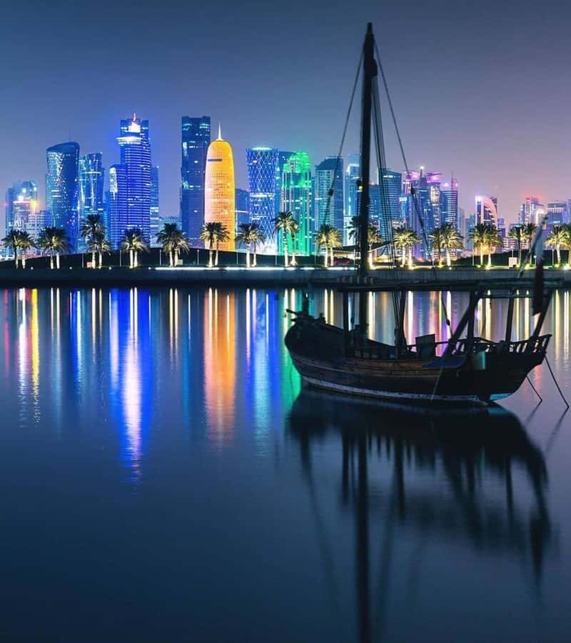 Doha: Traditional Dhow Cruise with Dinner Option - What happens from pickup to the Corniche