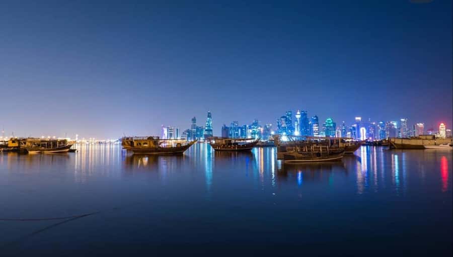 Doha: Traditional Dhow Cruise with Dinner Option - The one-hour cruise and its photo stops