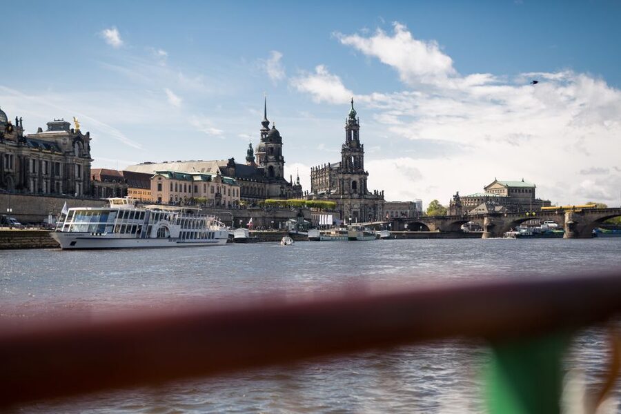 Dresden: River Sightseeing Boat Cruise - The three Elbe palaces from the water