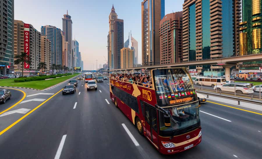 Dubai: Big Bus Hop-On Hop-Off Tour & Optional Dhow Cruise - Key points to know before you ride