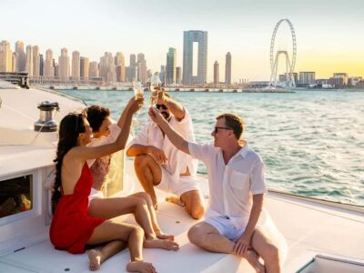 Luxury Sunset Yacht Tour with Snacks and Drinks