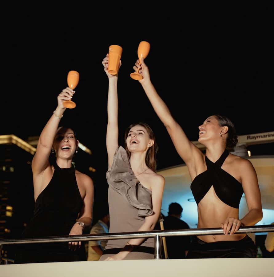 Dubai: Marina Yacht Party with BBQ, Unlimited Drinks and DJ - A party cruise, not a quiet evening sail