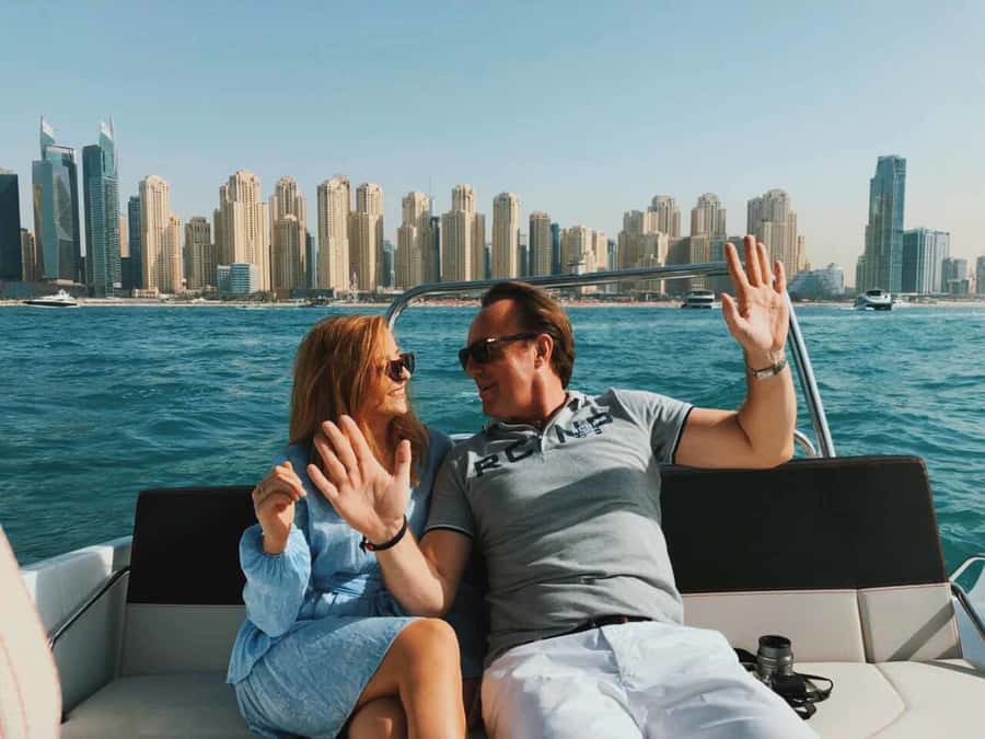 Dubai: Private Sea Escape Cruise - Swim, Tan & Sightsee - The captains and the style of guiding
