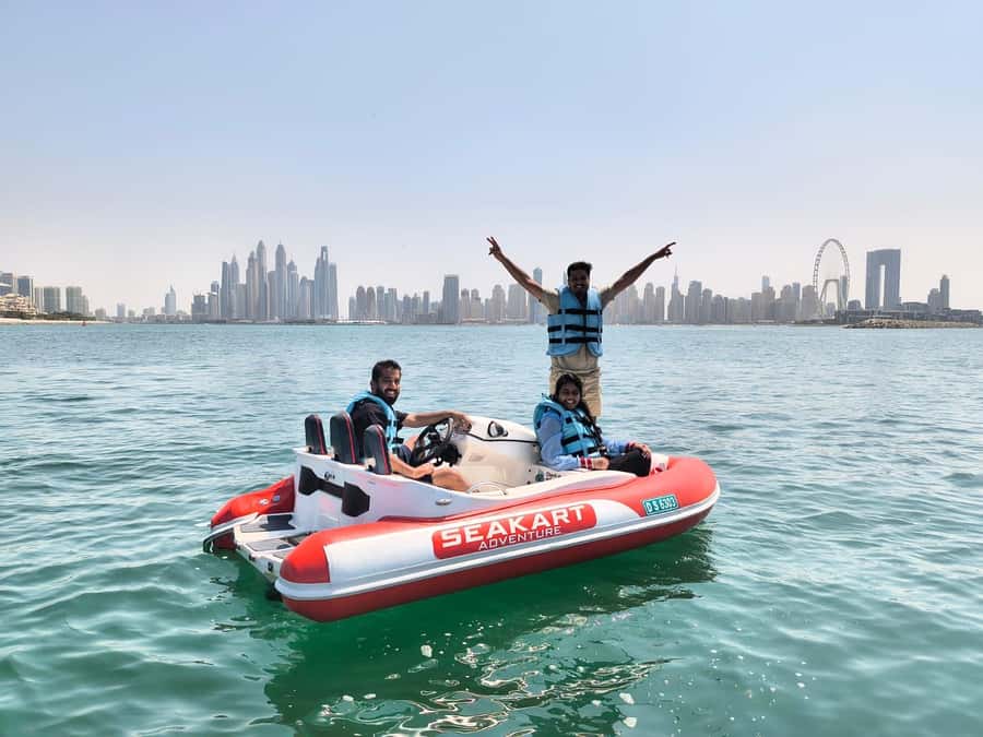 Dubai: Private Self-Drive SeaKart Jet Ski Boat Tour - Who should book this Dubai water activity?