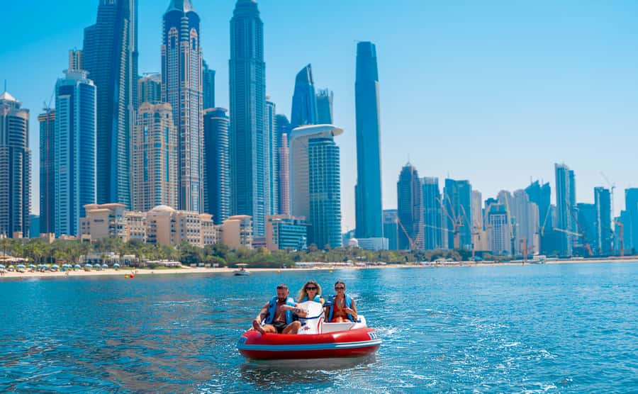 Dubai: Private Self-Drive SeaKart Jet Ski Boat Tour - Booking, communication and cancellation
