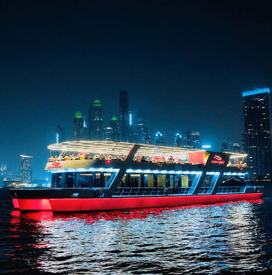 Dubai: Sunset or Dinner Cruise with Live Music & Open Bar - Five things to know before you book