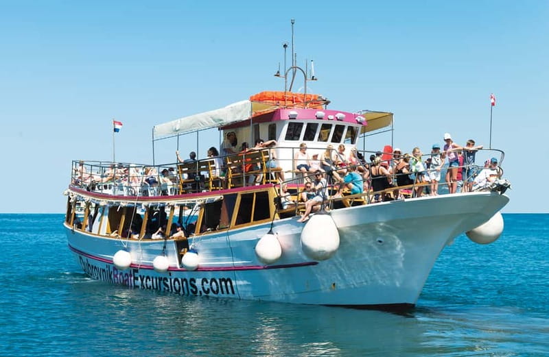 Dubrovnik: 3 Islands Fun Boat Trip with Drinks (FR, ES, EN) - At a glance: what matters most